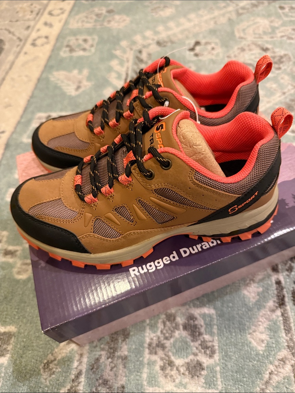 New Skechers Sport Elayna Hiking Boot Sneakers